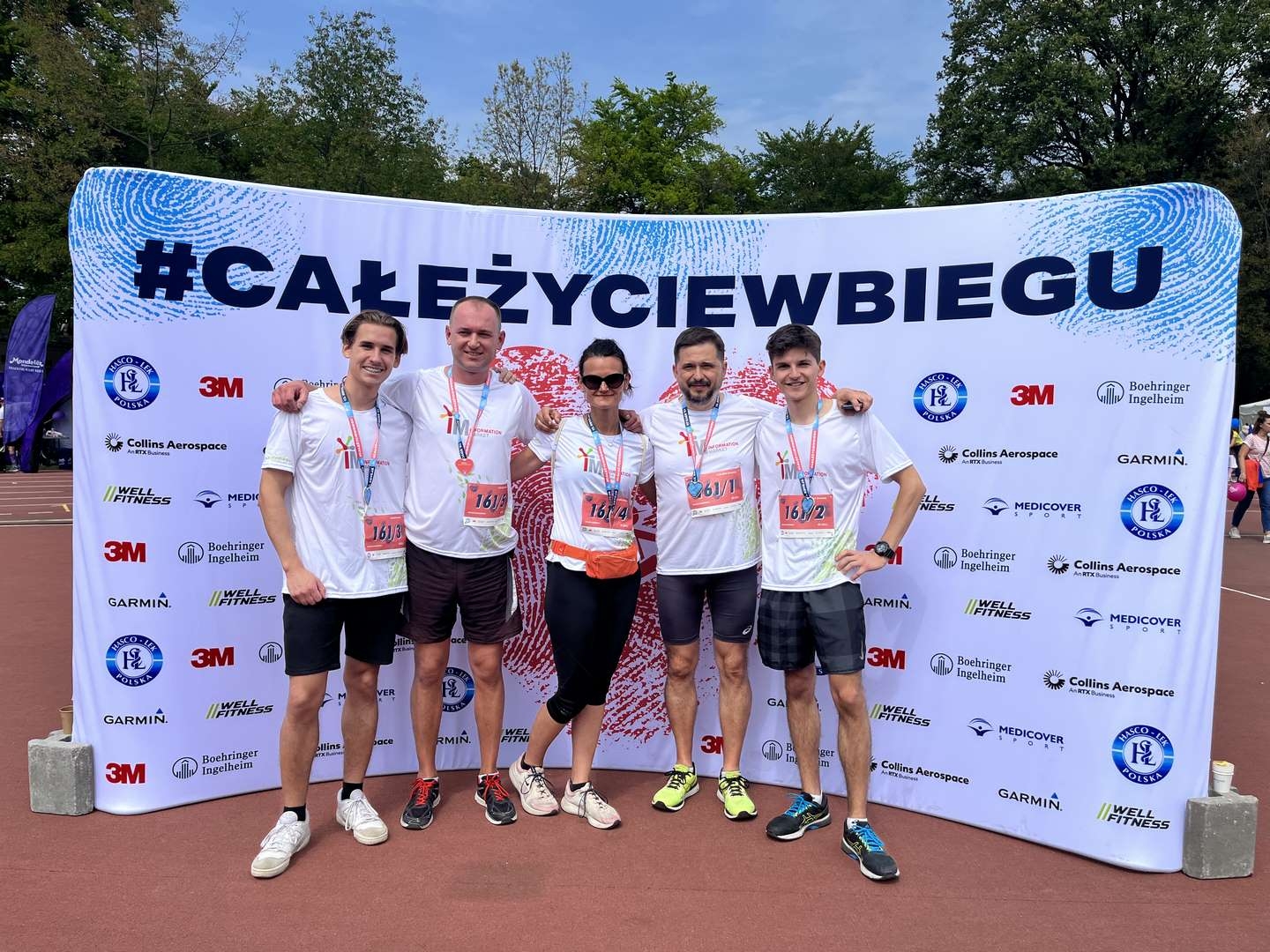 Ponownie pobiegliśmy w Biegu Firmowym